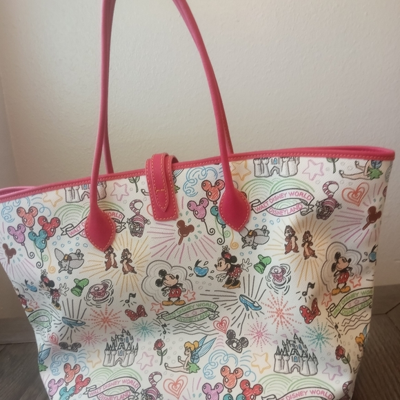 10th Anniversary Disney Sketch Tote by Dooney & Bourke - Picture 6 of 10